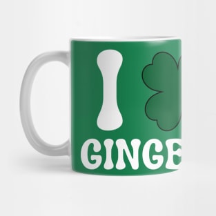 I Love Gingers Mug